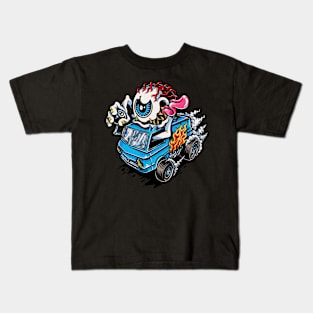 HOT ROD MONSTER Kids T-Shirt